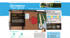 Desktop Screenshot of lapommeraiesursevre.fr